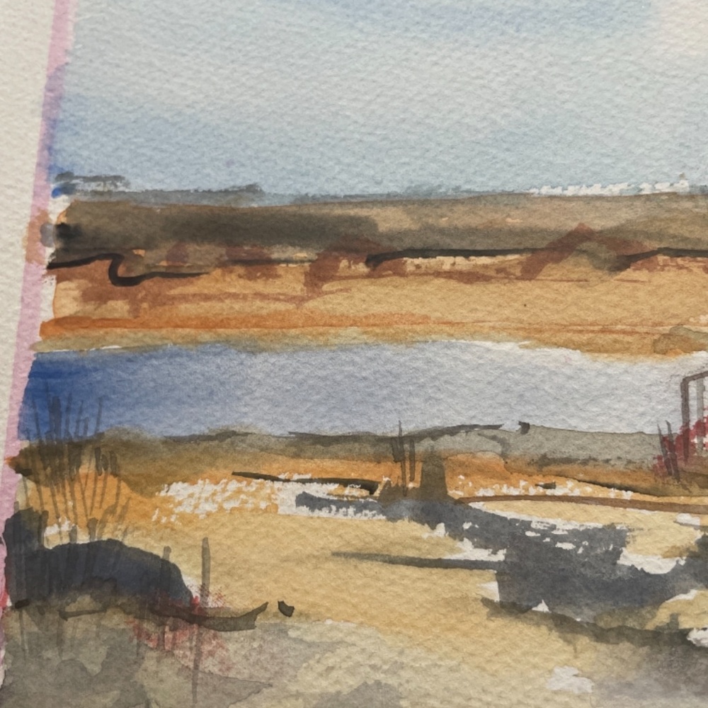 Fine Art Watercolor painting - Picture 4 of 4